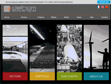 Tablet Screenshot of acoustique-delhom.com